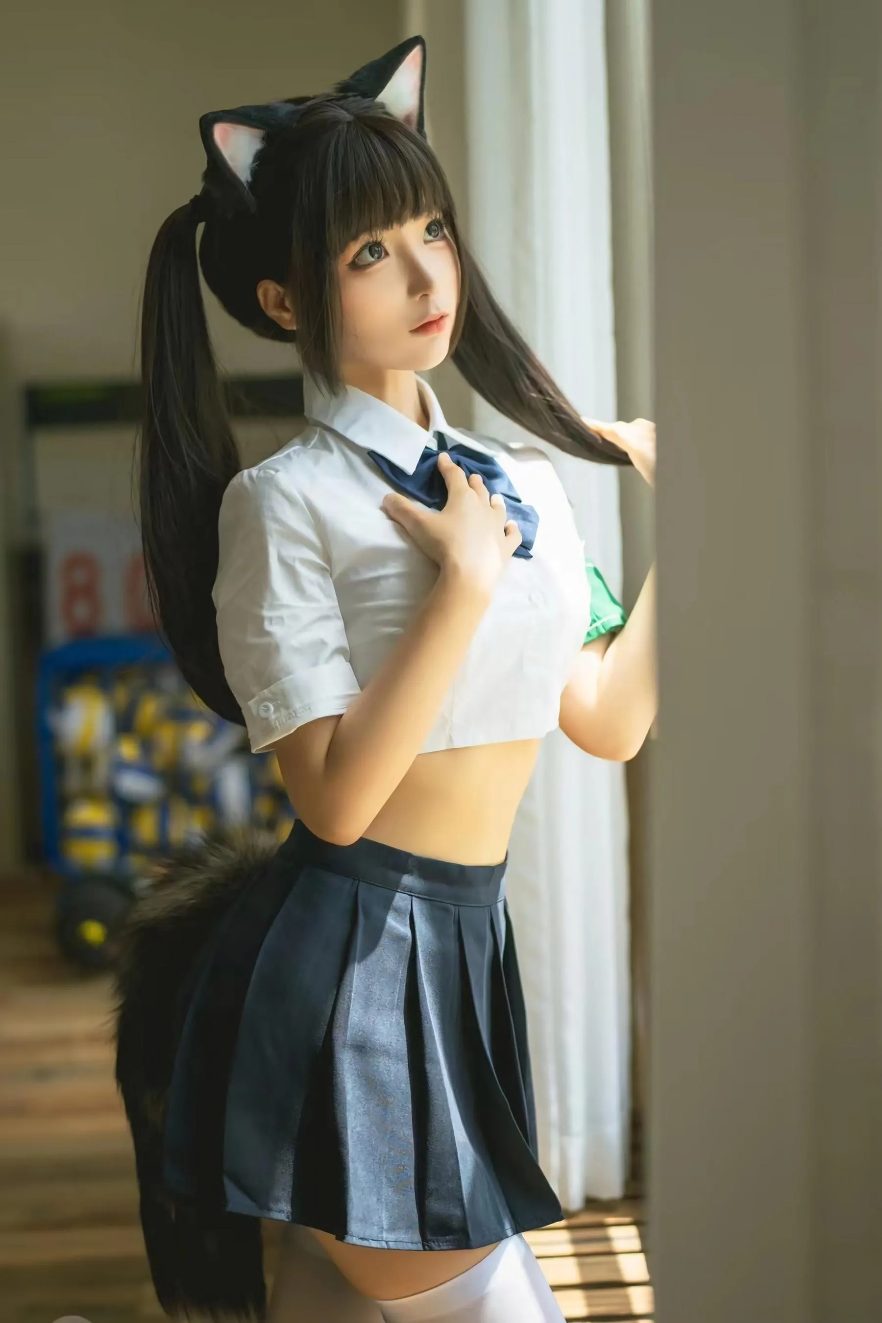 蠢沫沫 – NO.212 关于我的学妹是只猫娘这件事 [22P]插图9